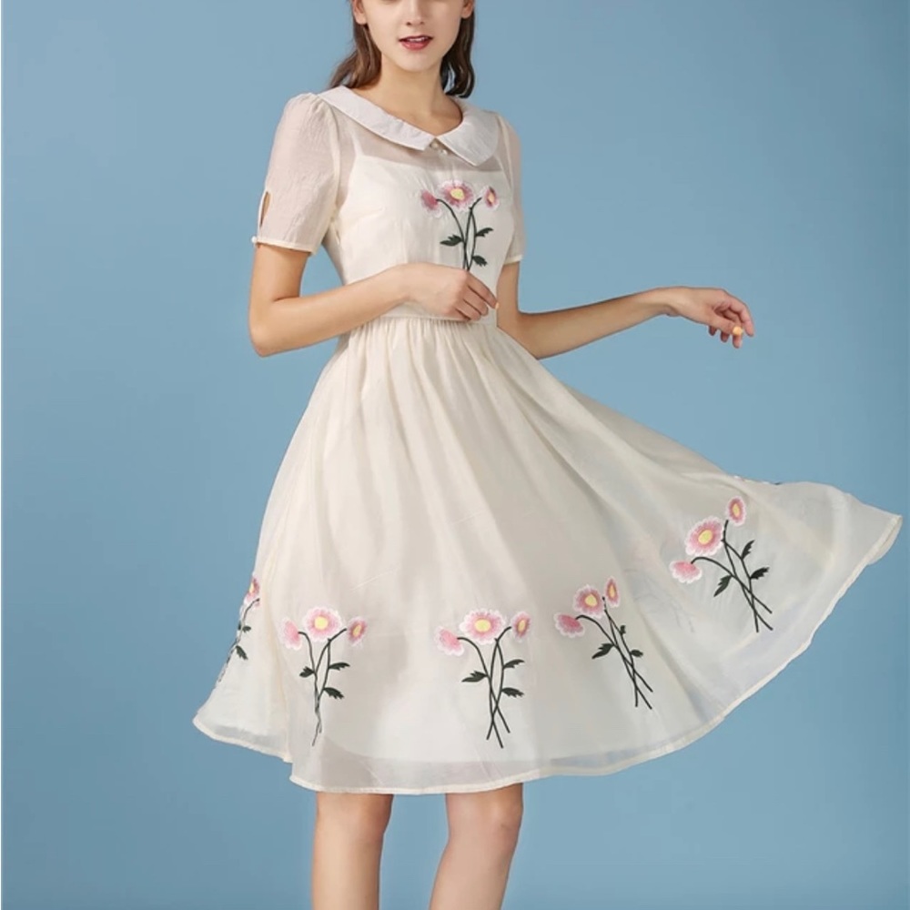 Vintage flower dress
